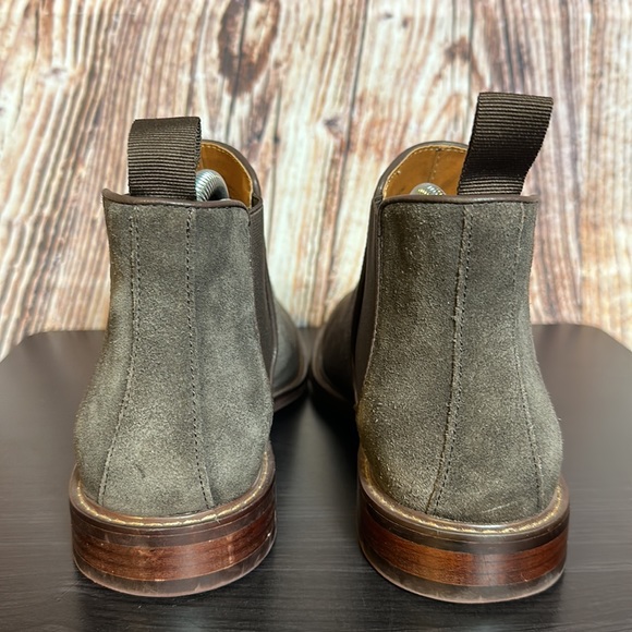 Nordstrom Men’s Shop Suede Chelsea Boots Mens Sz 7M - Picture 5 of 10